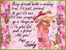 Being Friends - Sandy