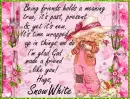 Being Friends - SnowWhite