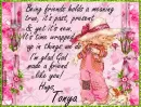Being Friends - Tonya