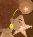 afro girl