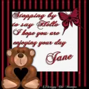 Bear Greetings - Jane