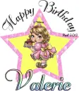 Happy Birthday - Valerie