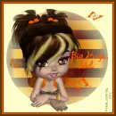 Mel - Orange Butterflies - Girl
