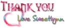 Sweetlynn - Thank you