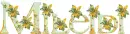 glitter text personal mileidi