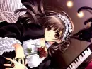 Anime maid girl