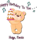 Kenia - Happy Birthday