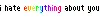 I Hate Everything About You