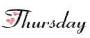 Thursday