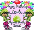 Happy Birthday - Linda - fg - june bir