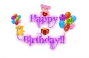 Happy Birthday - Bears