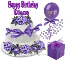 Purple Birthday - Diana