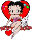 colorful Betty Boop