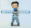 blue cool clothes Betty Boop have on