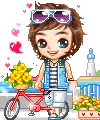boy with a bicycle