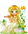 fairy playing flute