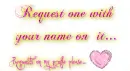 Request One - For my graphics