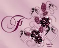 Mauve Avatar - Letter F 