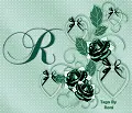 Teal Avatar - Letter R