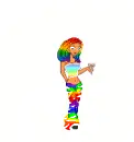 skittles girl