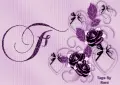 Purple Avatar - Letter F
