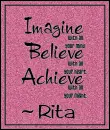 Motivational Quotation In Pink - Rita