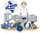 Little Blue Sailor girl - Pelia