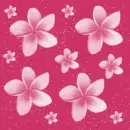 Pink flowers Background