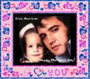 Elvis and Lisa-Happy Father's Day!