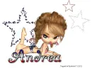 USA Girl  with Stars - Andrea