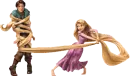 Rapunzel outsmarts Flynn