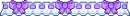 Purple bow divider