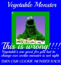 GREEN COOKIE MONSTER 