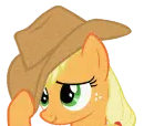  Flattered Applejack