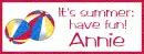 Summer fun - Annie