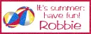 Summer fun - Robbie