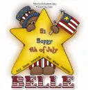 Hi  Happy  4th of  July  Belle