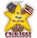 Hi  Happy  4th of  July  Chrissi