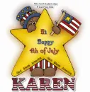 Hi  Happy  4th of  July  Karen