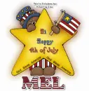 Hi  Happy  4th of  July  Mel
