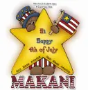 Hi  Happy  4th of  July  Makani