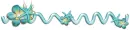 Summer Teal Divider