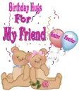 Birthday hugs- Heather