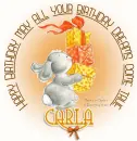 Happy Birthday  Carla