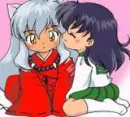 InuYasha And Kagome cute kiss
