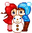 snow kiss