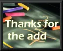 Thanks for the add