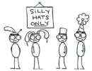 silly hats only