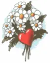 flowers&heart