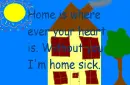 Home is wherever your heart is without you I'm homesick